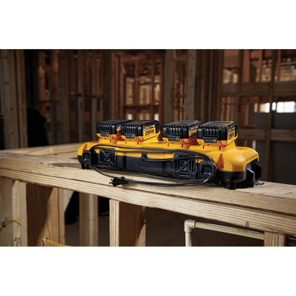 Akumulatora lādētājs DeWalt DCB104 - 4-VIETĪGS 12/14,4/18/54V