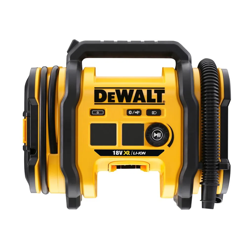 Pildil on näha DeWalt akutoitel kompressor DCC018N.