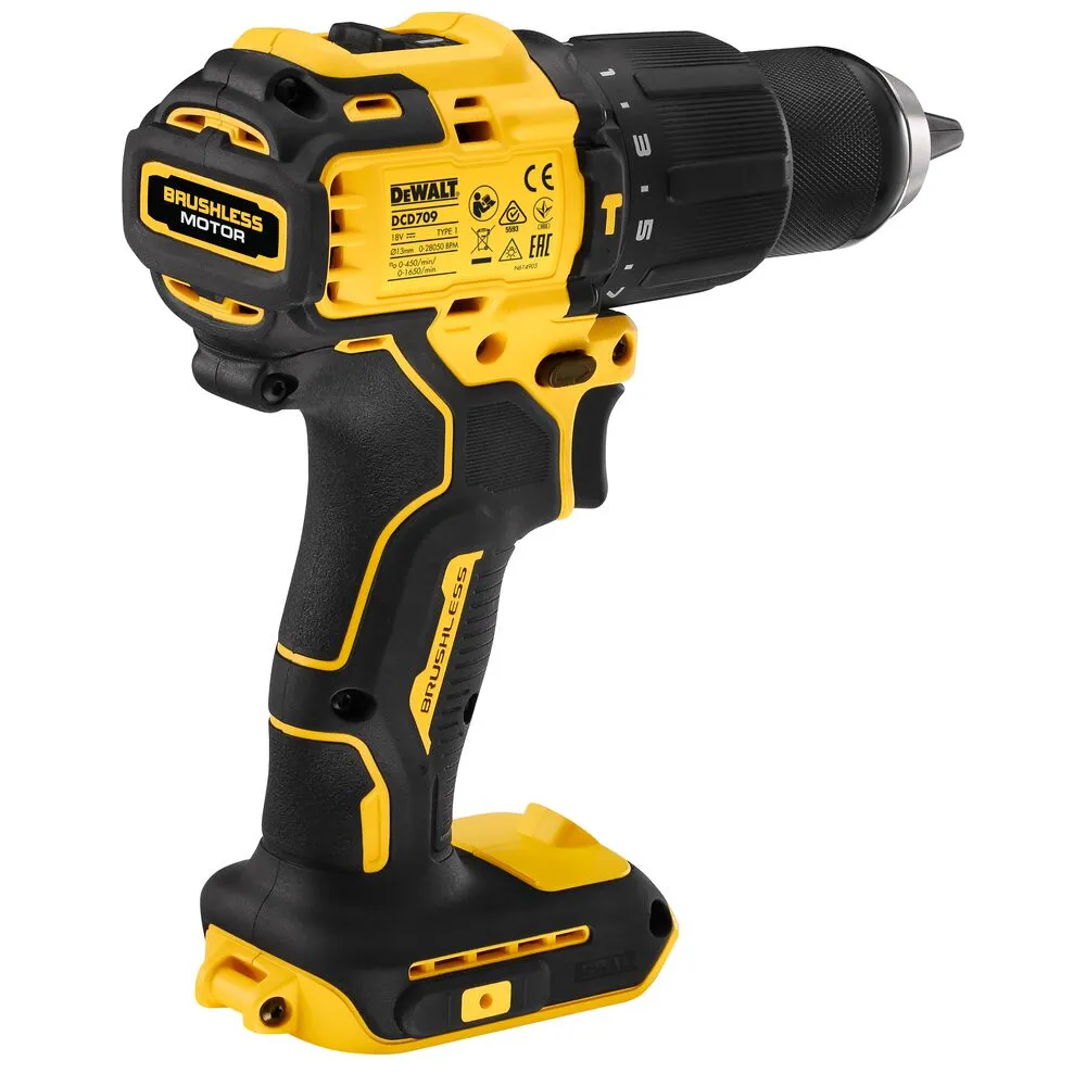 DeWalt akumuliatorinis smūginis grąžtas DCD709N, be akumuliatoriaus ir įkroviklio