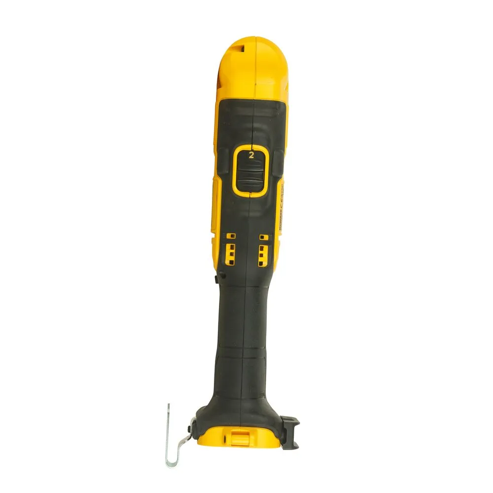 DeWalt akumuliatorinis kampinis suktuvas-gręžtuvas DCD740NT dėkle