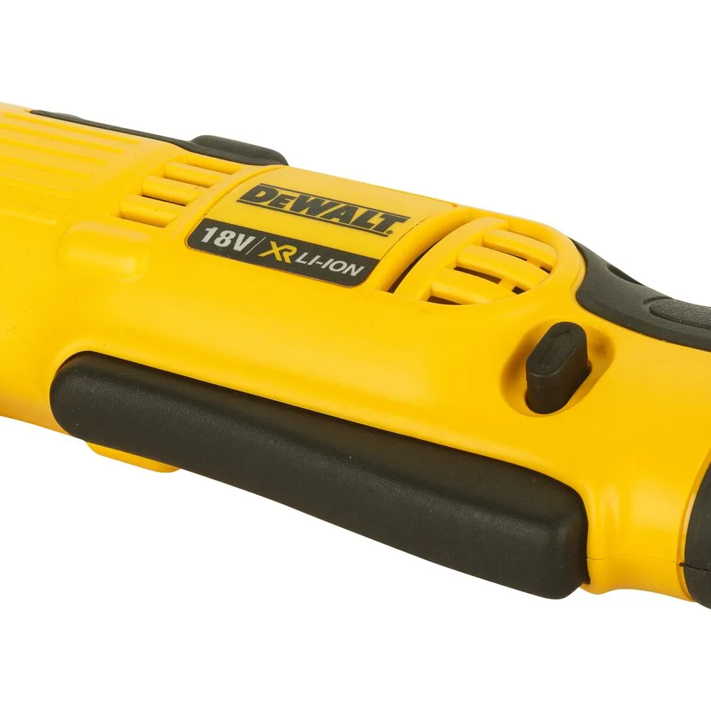 DeWalt akumuliatorinis kampinis suktuvas-gręžtuvas DCD740NT dėkle