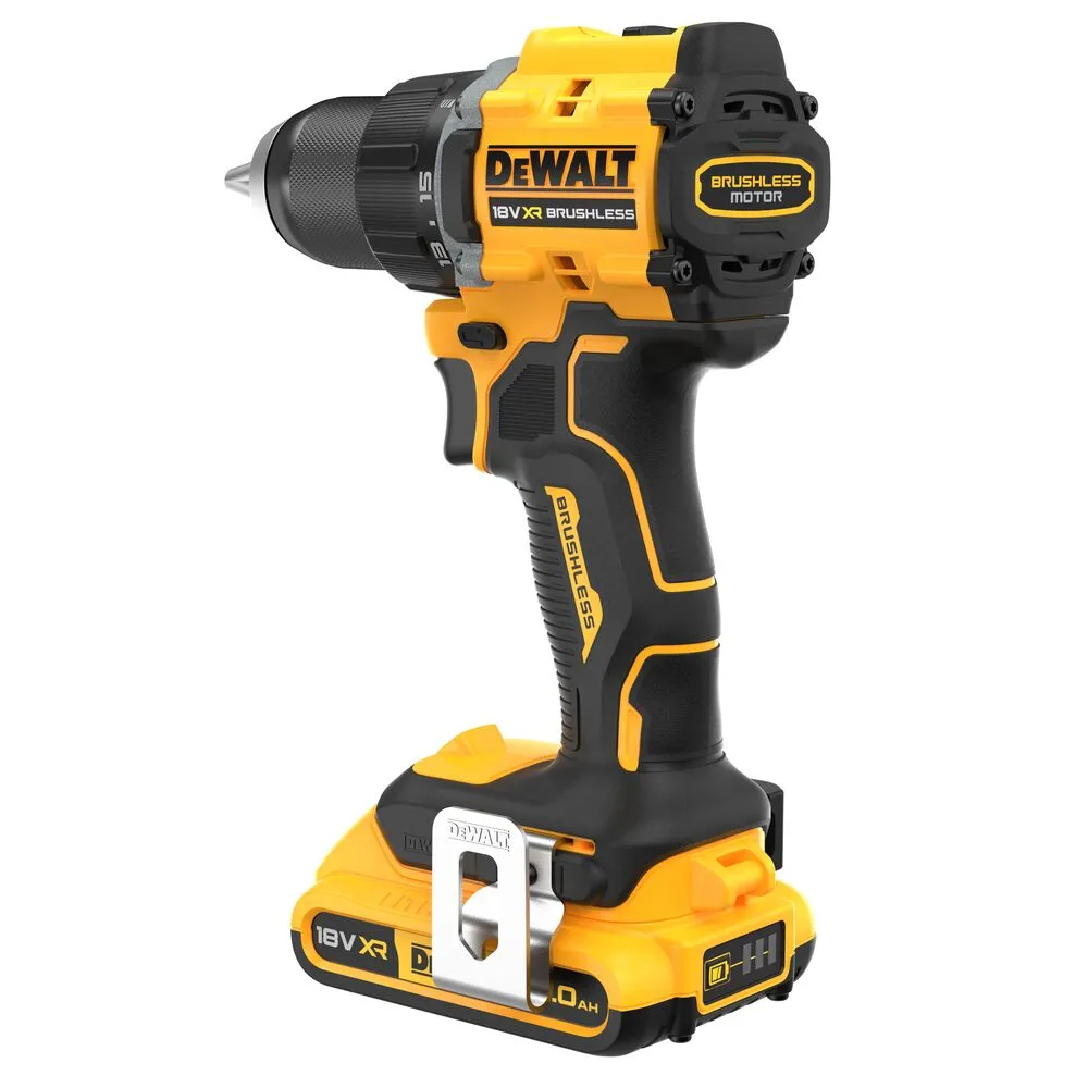Pildil on kujutatud DeWalt akutrell koos akudega.