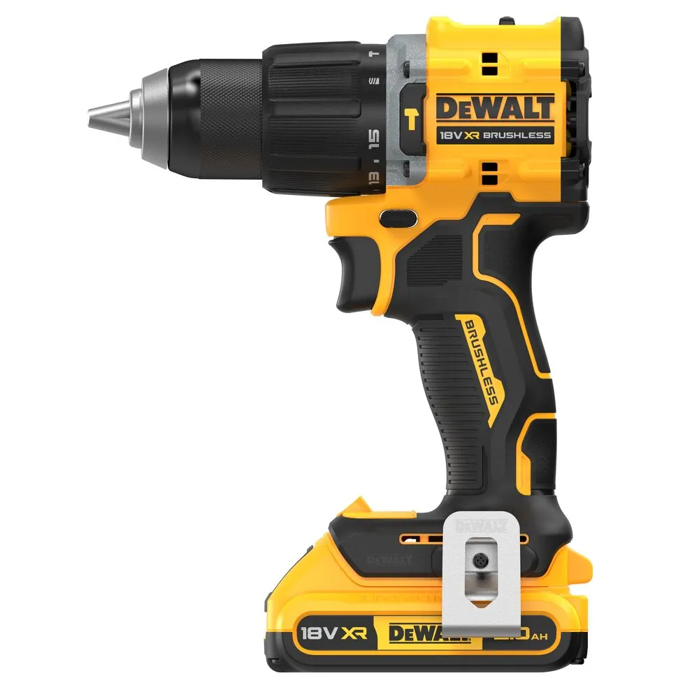 Pildil on näha DeWalt akulööktrell DCD799D2T kohvris.