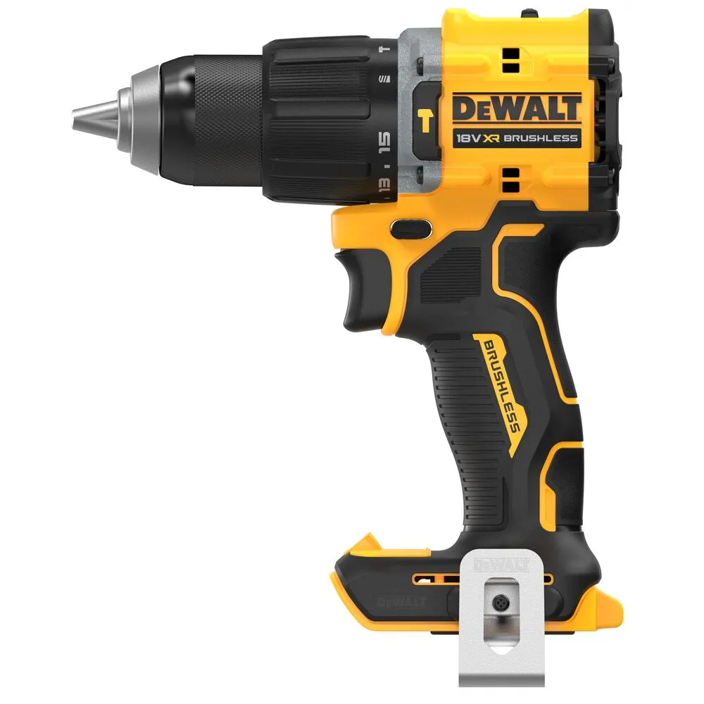 Pildil on näha Dewalt akulööktrell, mis on kollase ja musta värvi.