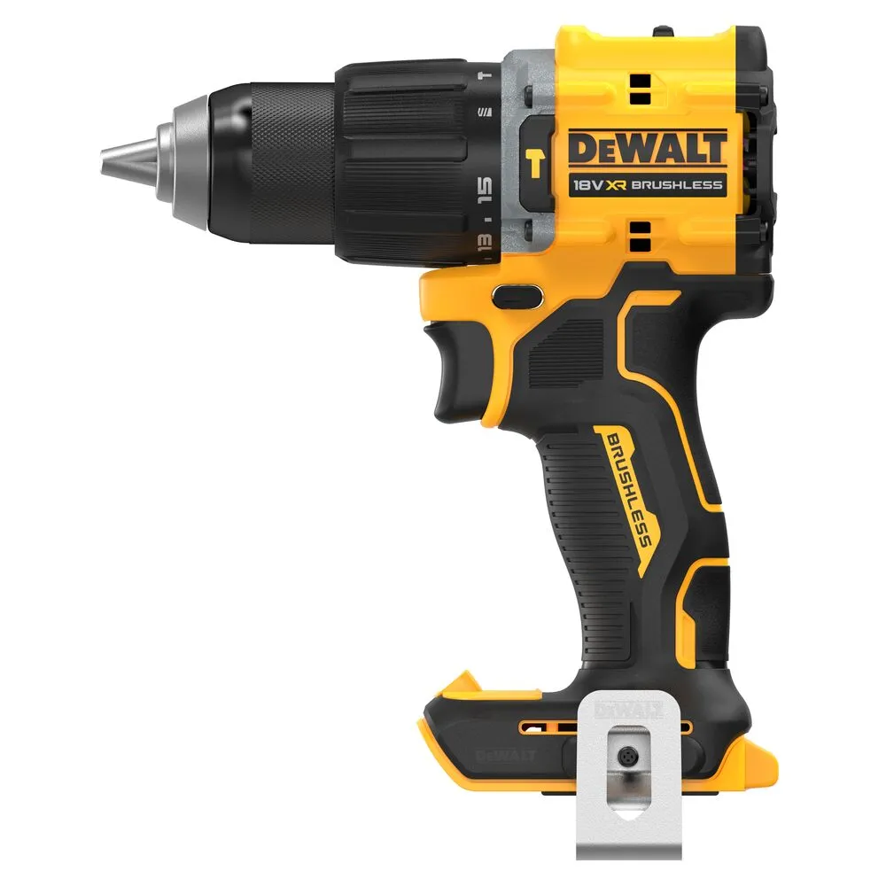 Pildil on näha DeWalt DCD799N akulööktrell, mis on kujutatud ilma aku ja laadijata.