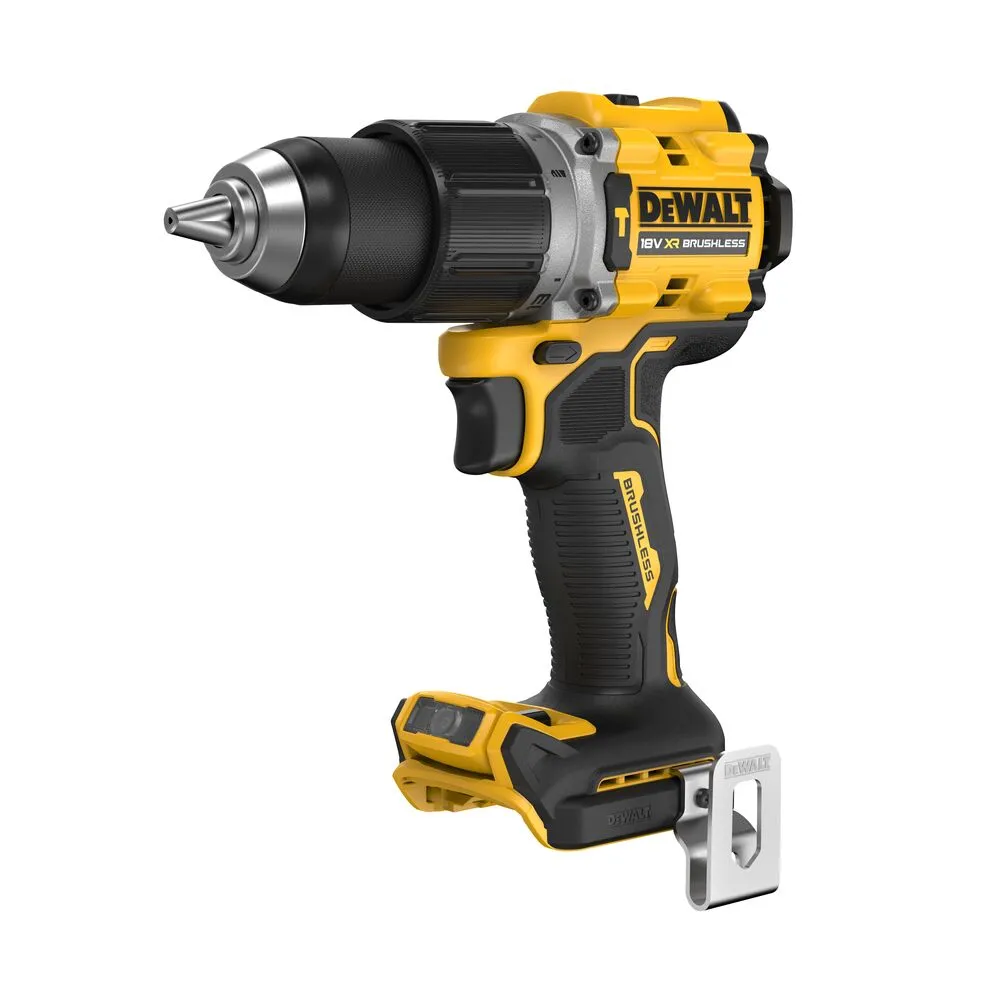 Pildil on näha DeWalt akulööktrell, mis on oranži ja musta värvi.