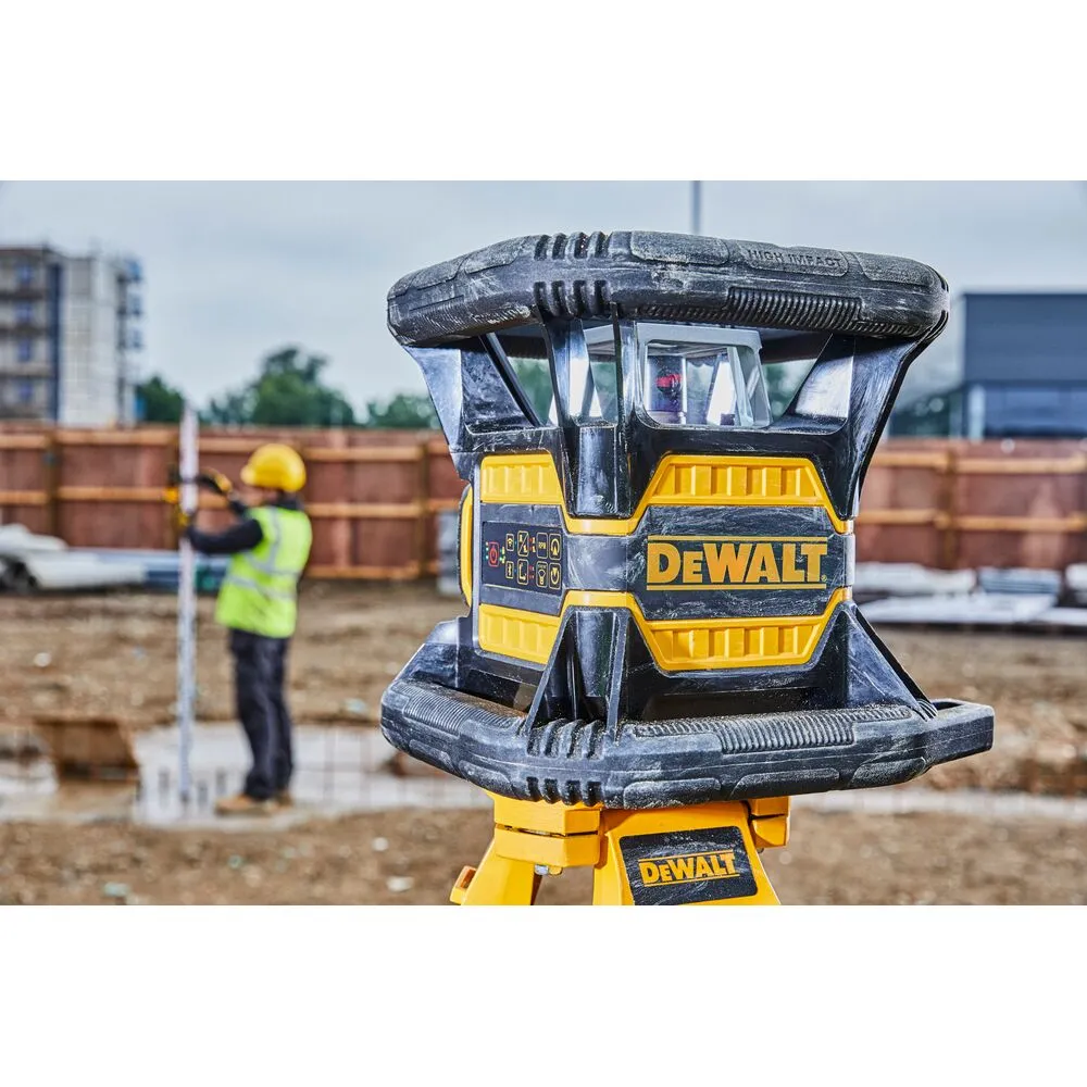 Pildil on kujutatud DeWalt pöördlaser DCE080D1RS tööriista.