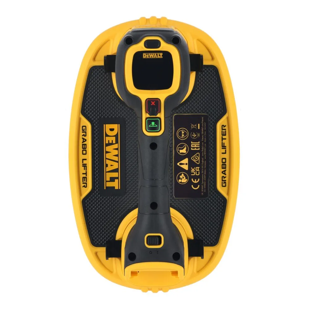DeWalt akumuliatorinis siurbimo puodelis GRABO DCE590N, be akumuliatoriaus ir įkroviklio