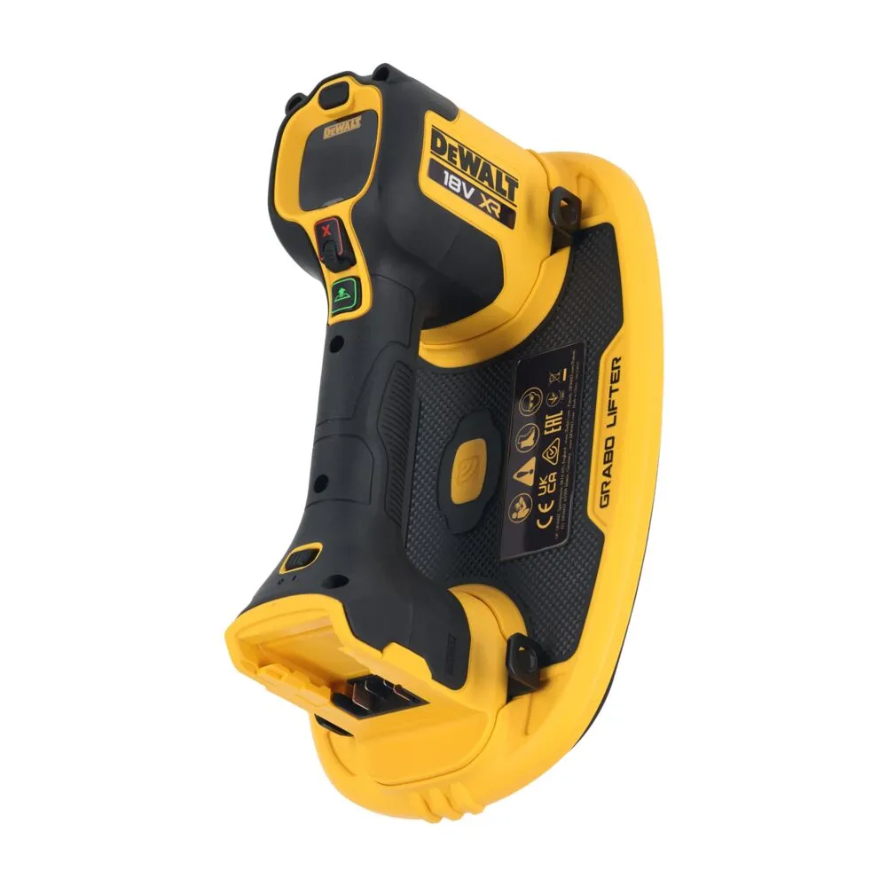 DeWalt akumuliatorinis siurbimo puodelis GRABO DCE590N, be akumuliatoriaus ir įkroviklio