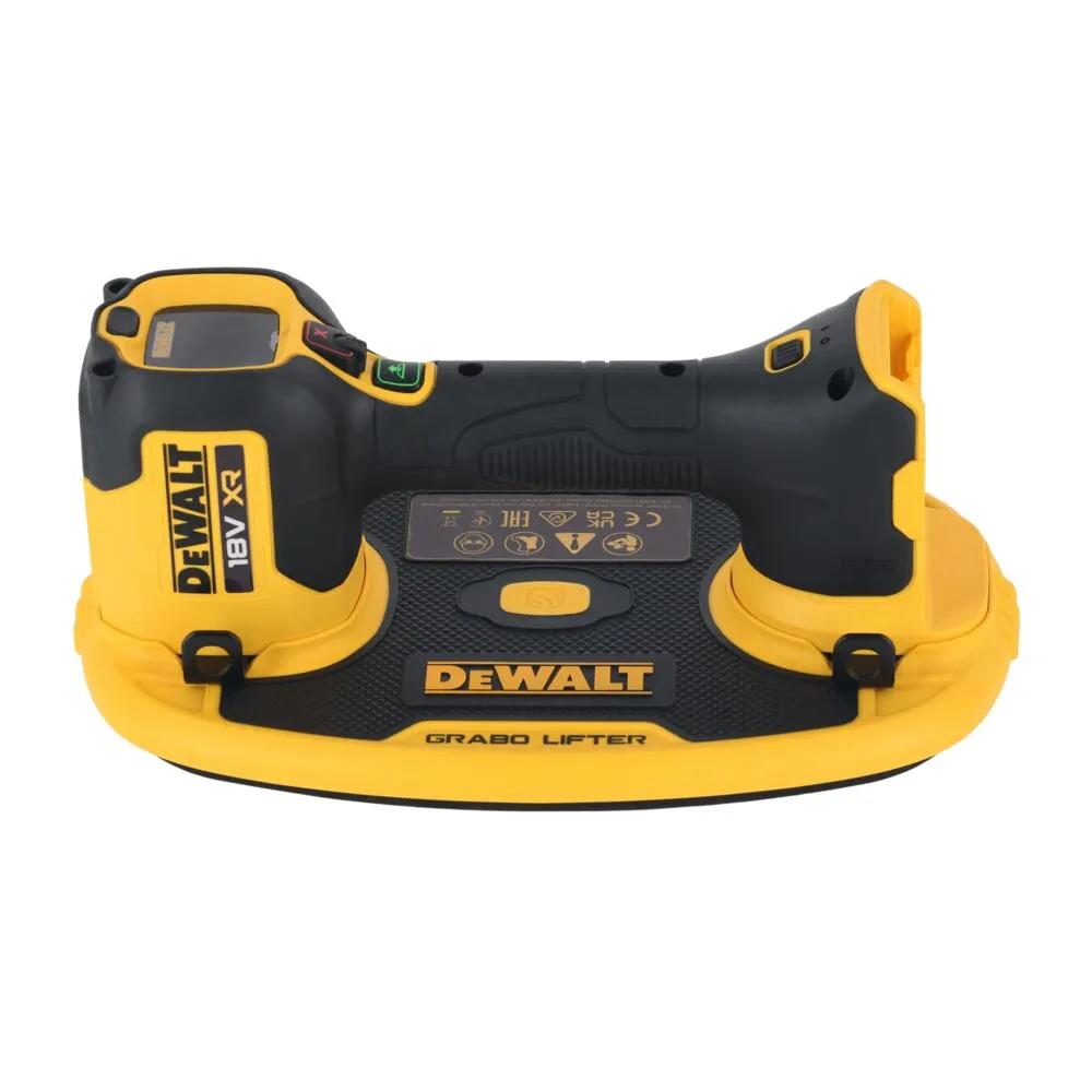 DeWalt akumuliatorinis siurbimo puodelis GRABO DCE590N, be akumuliatoriaus ir įkroviklio