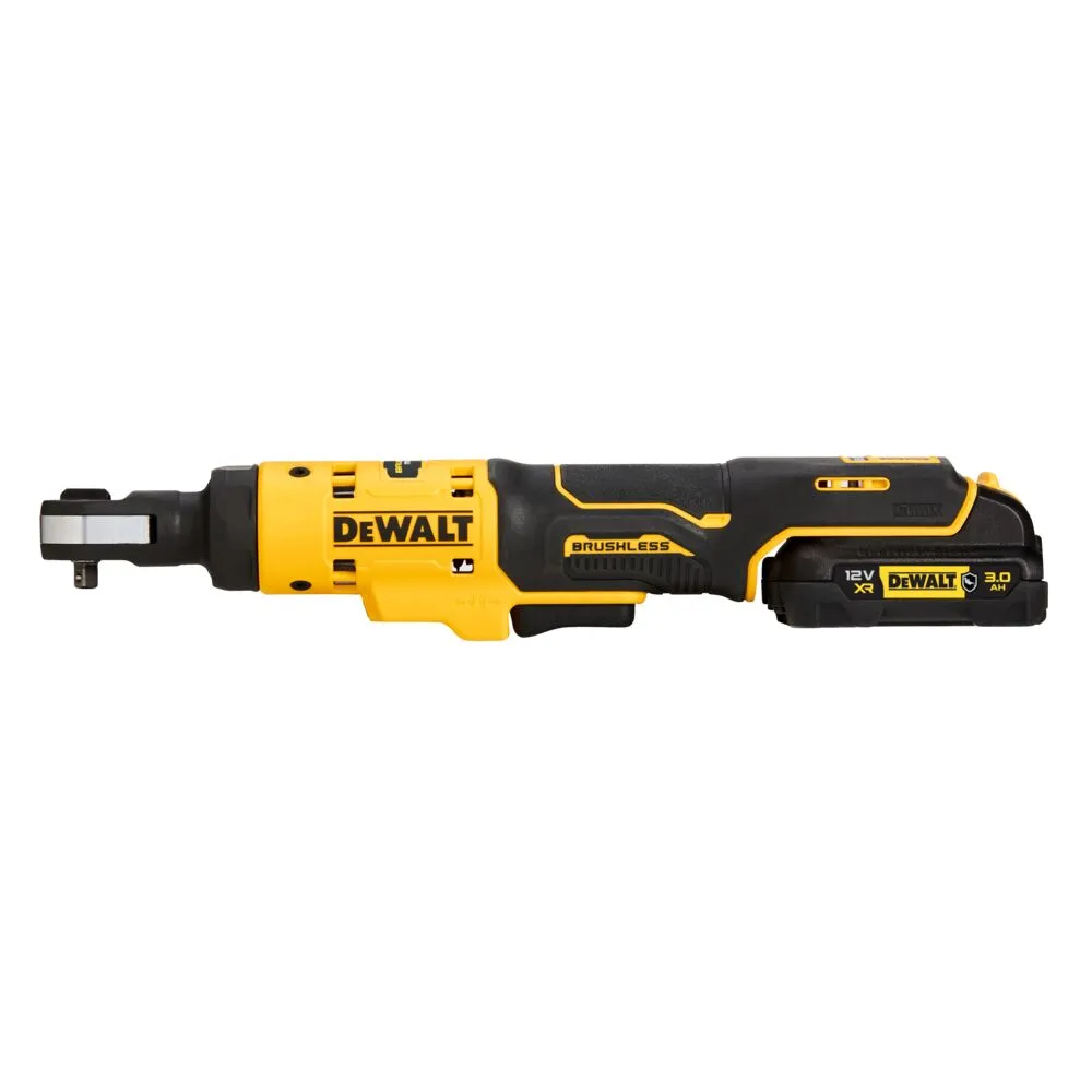 Pildil on näha DeWalt 12V XR akutoitega rummuvõti, millel on Brushless tehnoloogia.