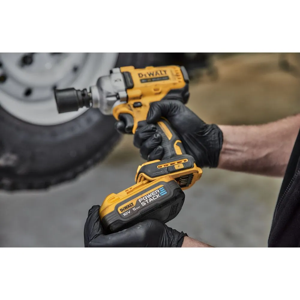 DeWalt 18V XR ударный гайковерт DCF891H2T