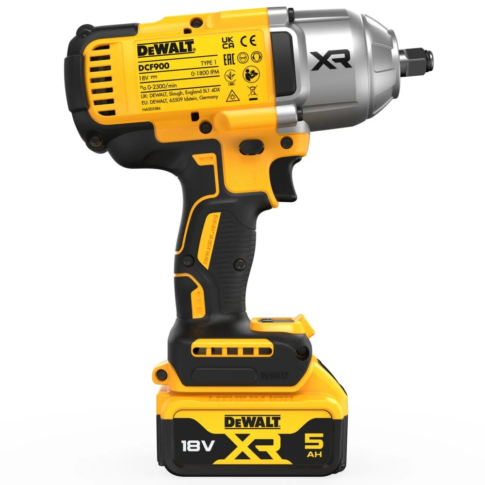 Akumuliatorinis smūginis veržliasukis DeWalt DCF900P2T
