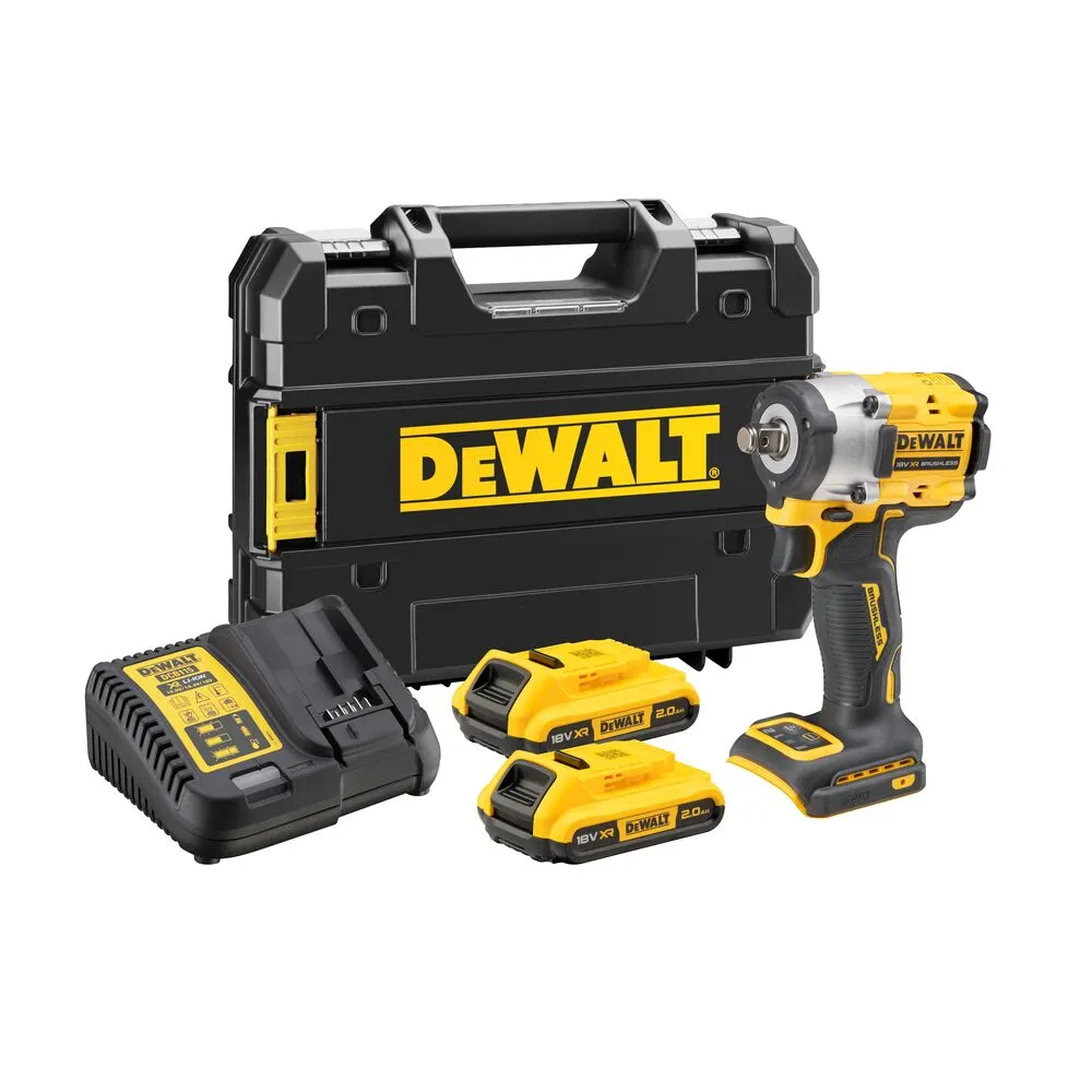 Akumuliatorinis smūginis veržliasukis DeWalt DCF921D2T
