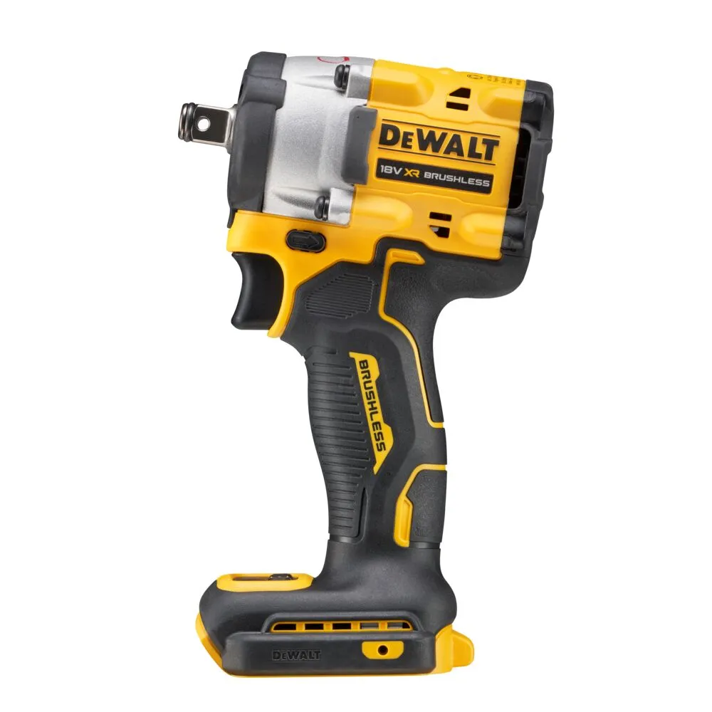 Pildil on näha kollane-musta värvi DeWalt akulöökmutrikeeraja.