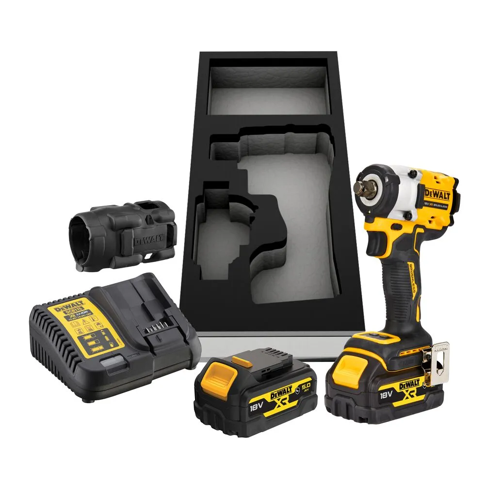 Akumuliatorinis smūginis veržliasukis DeWalt DCF921P2G