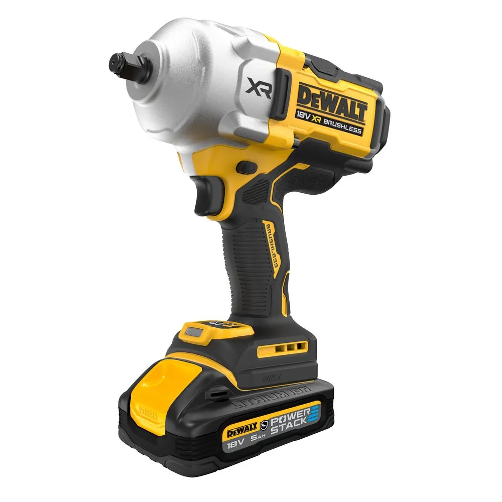 Pildil on näha DeWalt akulöökmutrikeeraja DCF961H2G koos akuga.
