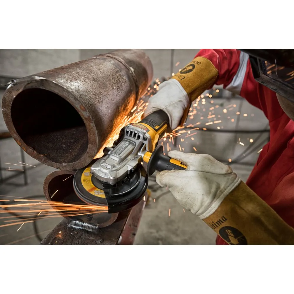 Аккумуляторная угловая шлифовальная машина DeWalt DCG405FN, без аккумулятора и зарядного устройства