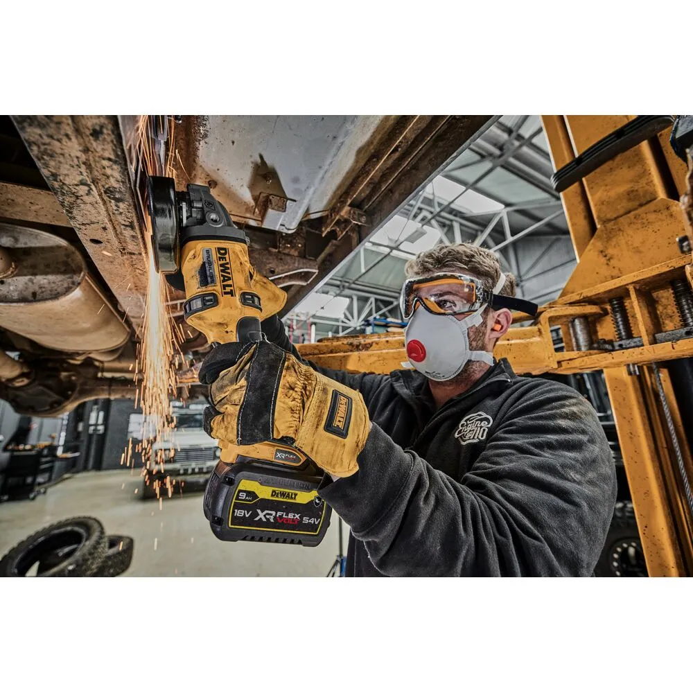 DeWalt Flexvolt DCG418N Cordless Angle Grinder - Without Battery and Charger