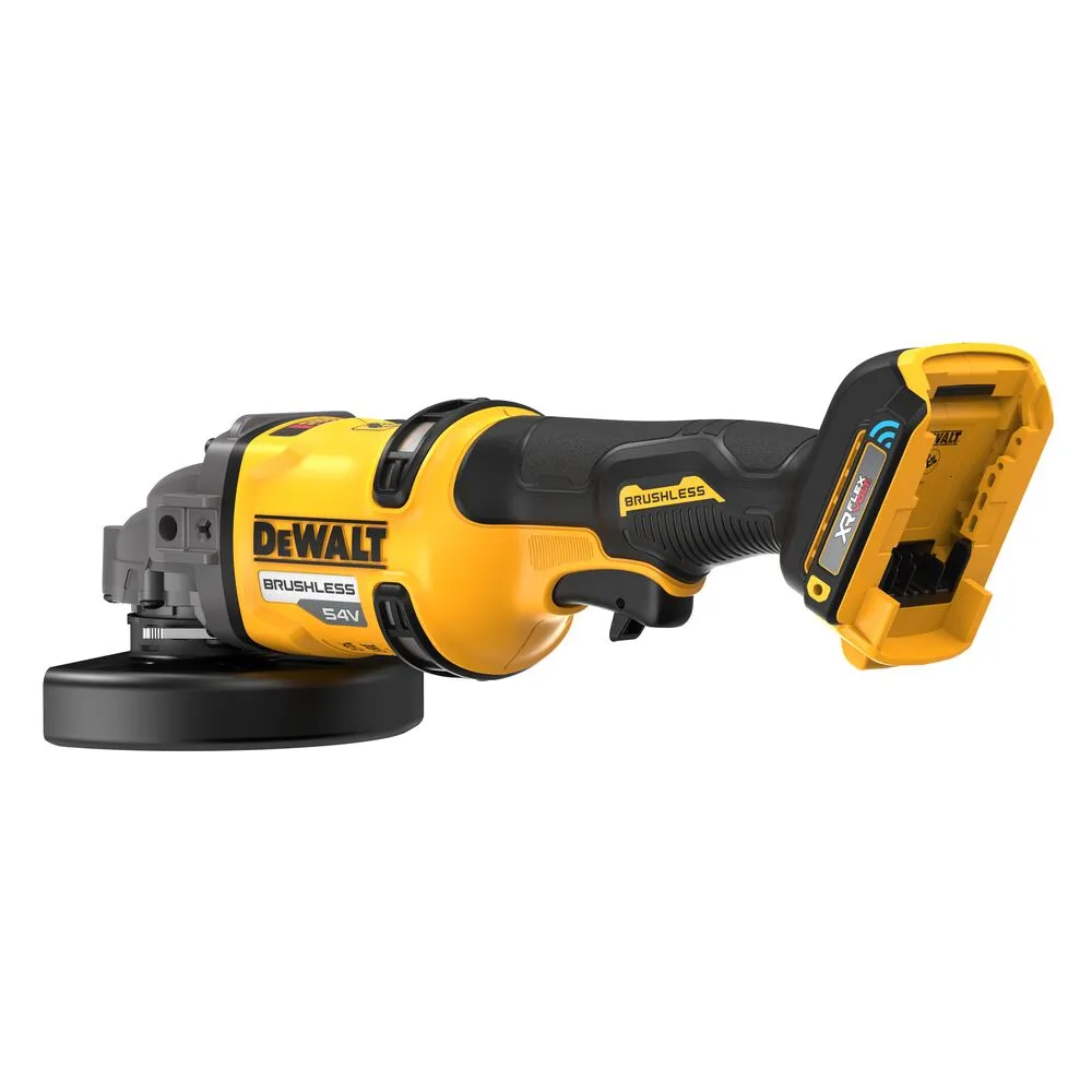 DeWalt akumuliatorinis kampinis šlifuoklis DCG418SHDN, be akumuliatoriaus ir įkroviklio