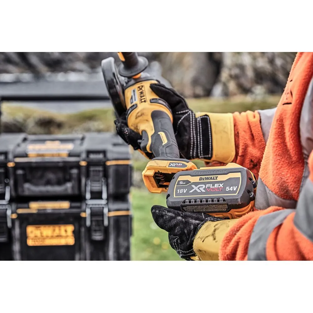 DeWalt Flexvolt DCG418X2 Cordless Angle Grinder