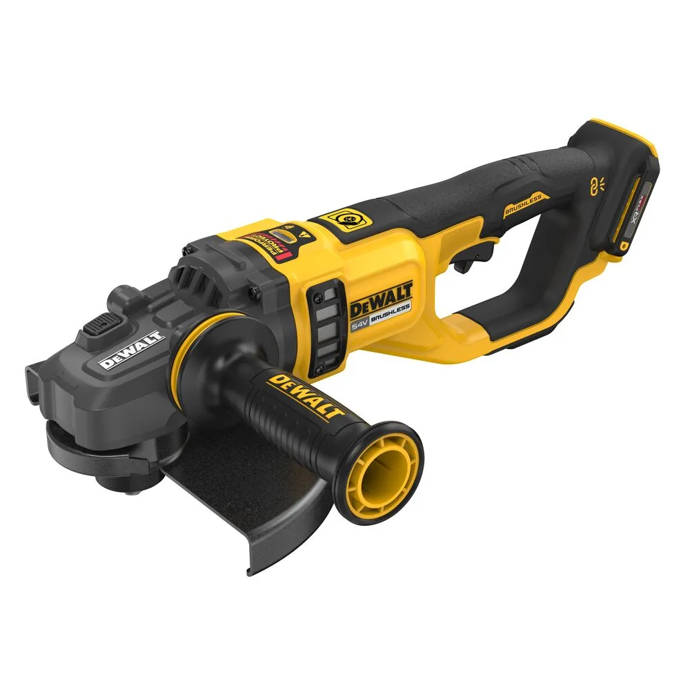 Dewalt аккумуляторная угловая шлифмашина DCG460NK в кейсе, без аккумулятора и зарядного устройства