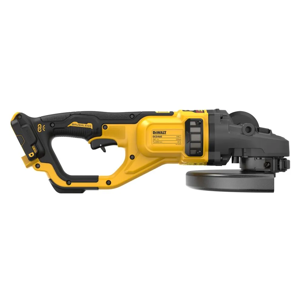 Dewalt аккумуляторная угловая шлифмашина DCG460N без аккумулятора и зарядного устройства