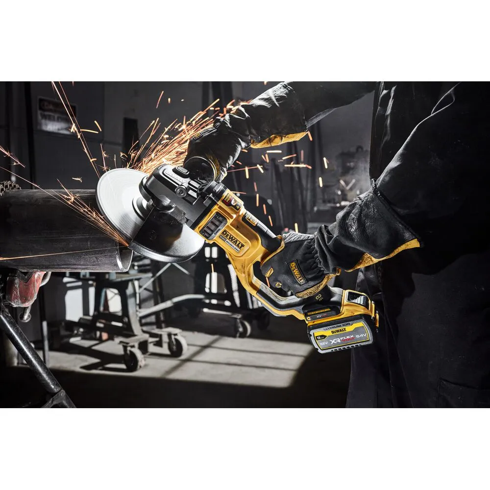 Dewalt аккумуляторная угловая шлифмашина DCG460N без аккумулятора и зарядного устройства