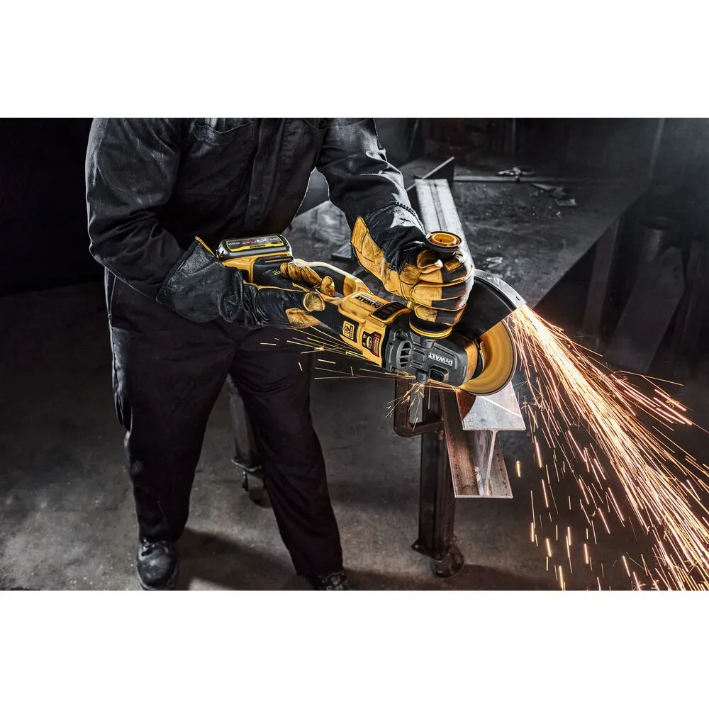Dewalt аккумуляторная угловая шлифмашина DCG460N без аккумулятора и зарядного устройства