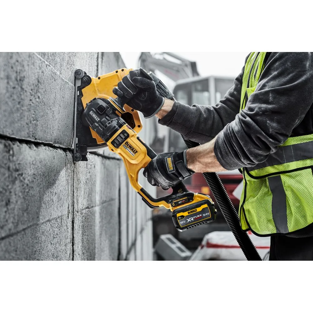Dewalt аккумуляторная угловая шлифмашина DCG460N без аккумулятора и зарядного устройства