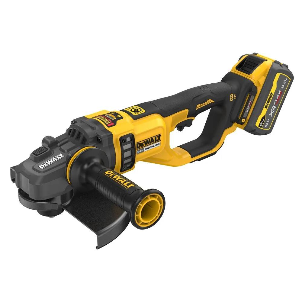 DeWalt akumuliatorinis kampinis šlifuoklis DCG460X2