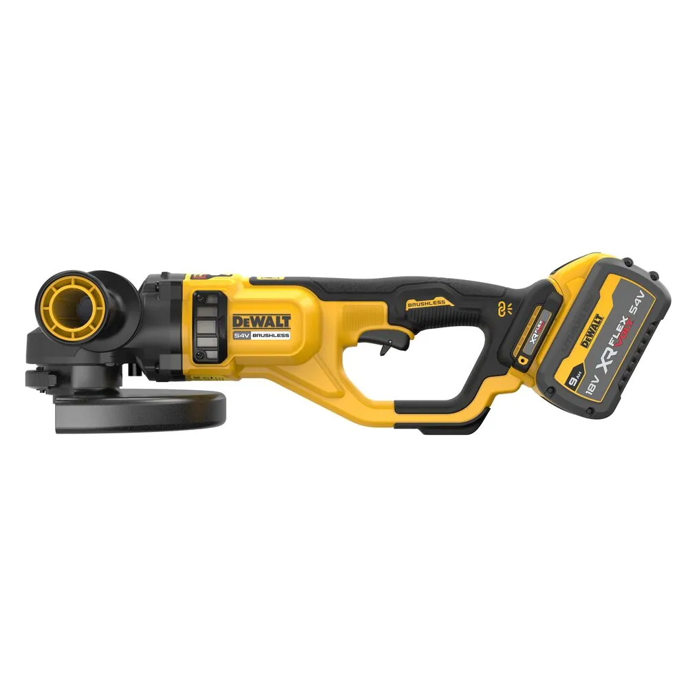 DeWalt akumuliatorinis kampinis šlifuoklis DCG460X2