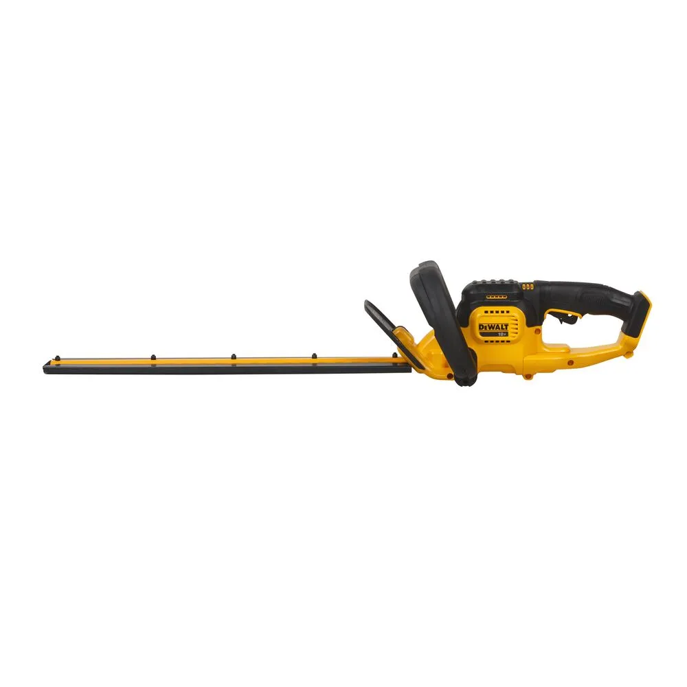 Pildil on DeWalt akuhekipügaja DCM563PB, ilma aku ja laadijata, valgel taustal.