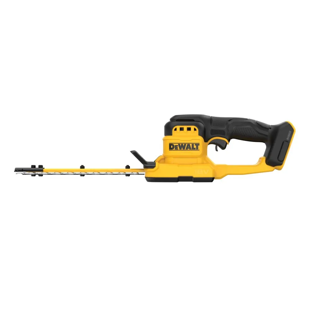 Pildil on DeWalt akuhekipügaja, millega saab hekki pügada.