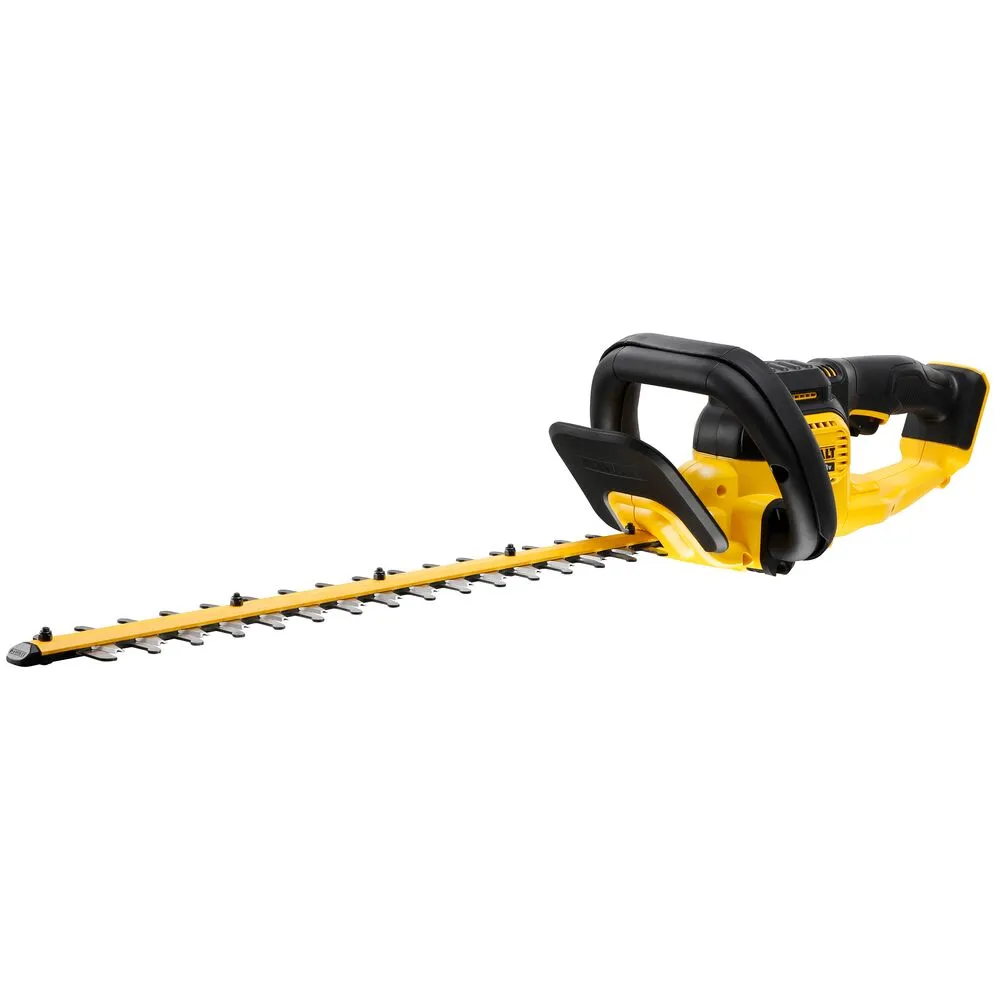 Pildil on DeWalt akuhekipügaja DCMHT563N, ilma akuta ja laadijata, nähtavana kollases ja mustas värvitoonis.