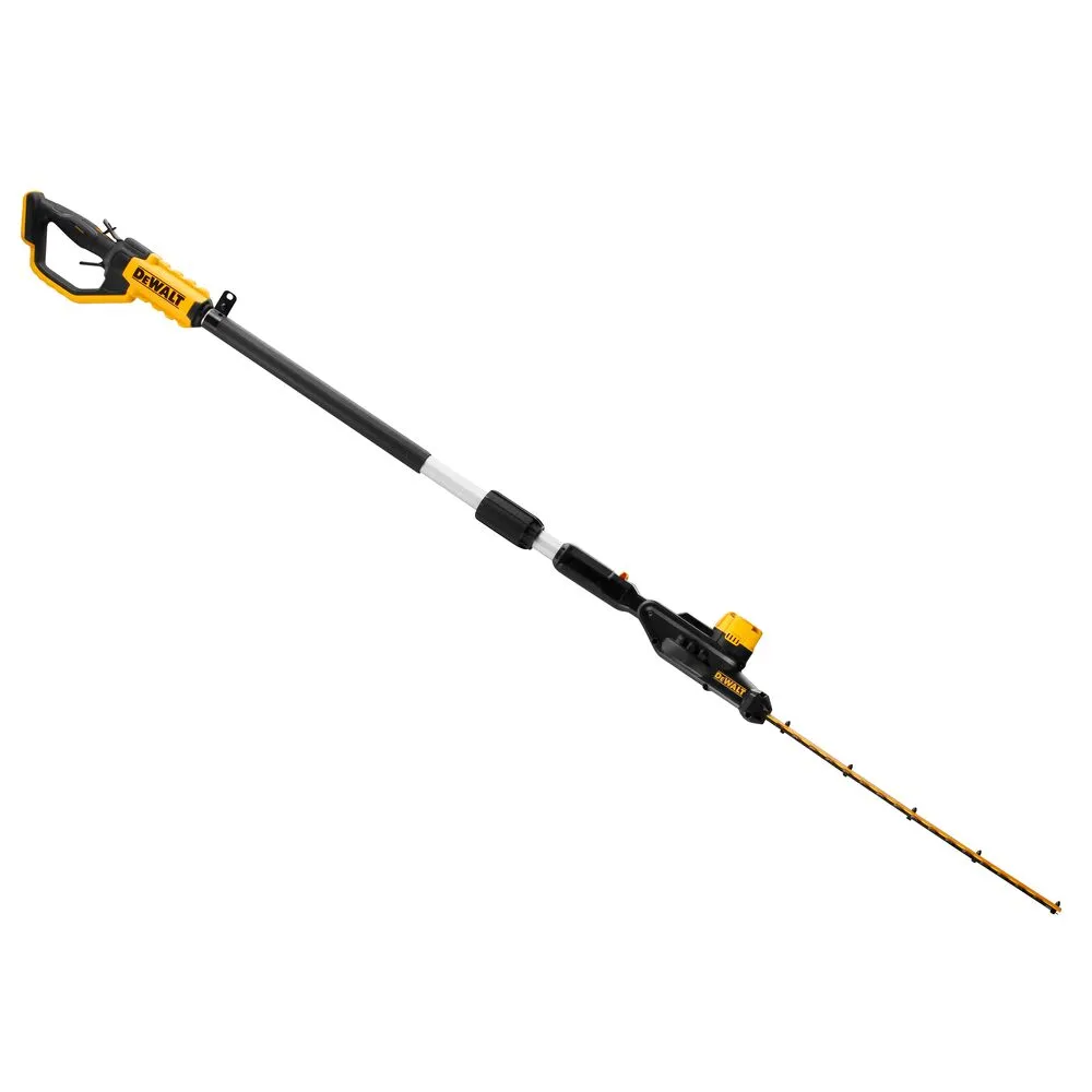 Pildil on DeWalt akuga kõrghekilõikur DCMPH566N, mis on valge tausta vastas.