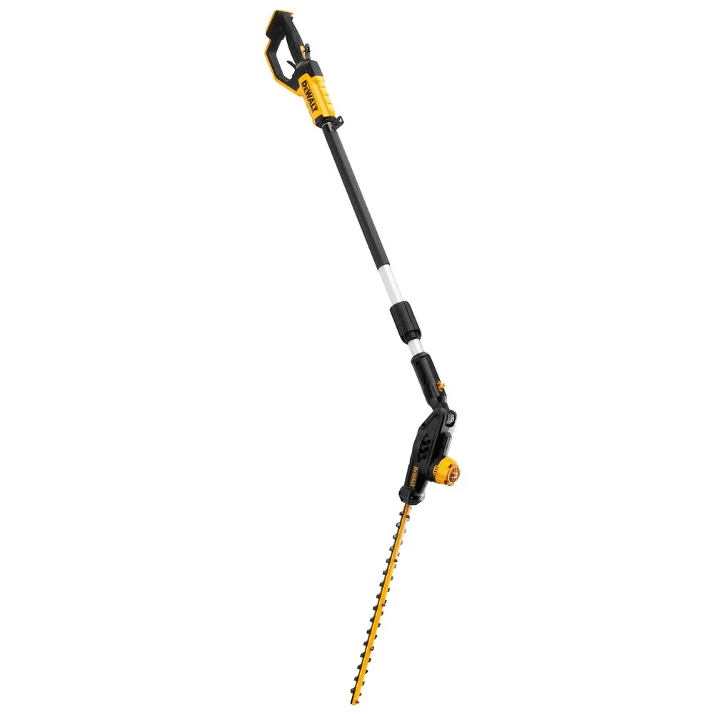 Pildil on DeWalt akuga kõrghekilõikur DCMPH566N, ilma aku ja laadijata, mis on suunatud diagonaalselt, näidates selle...