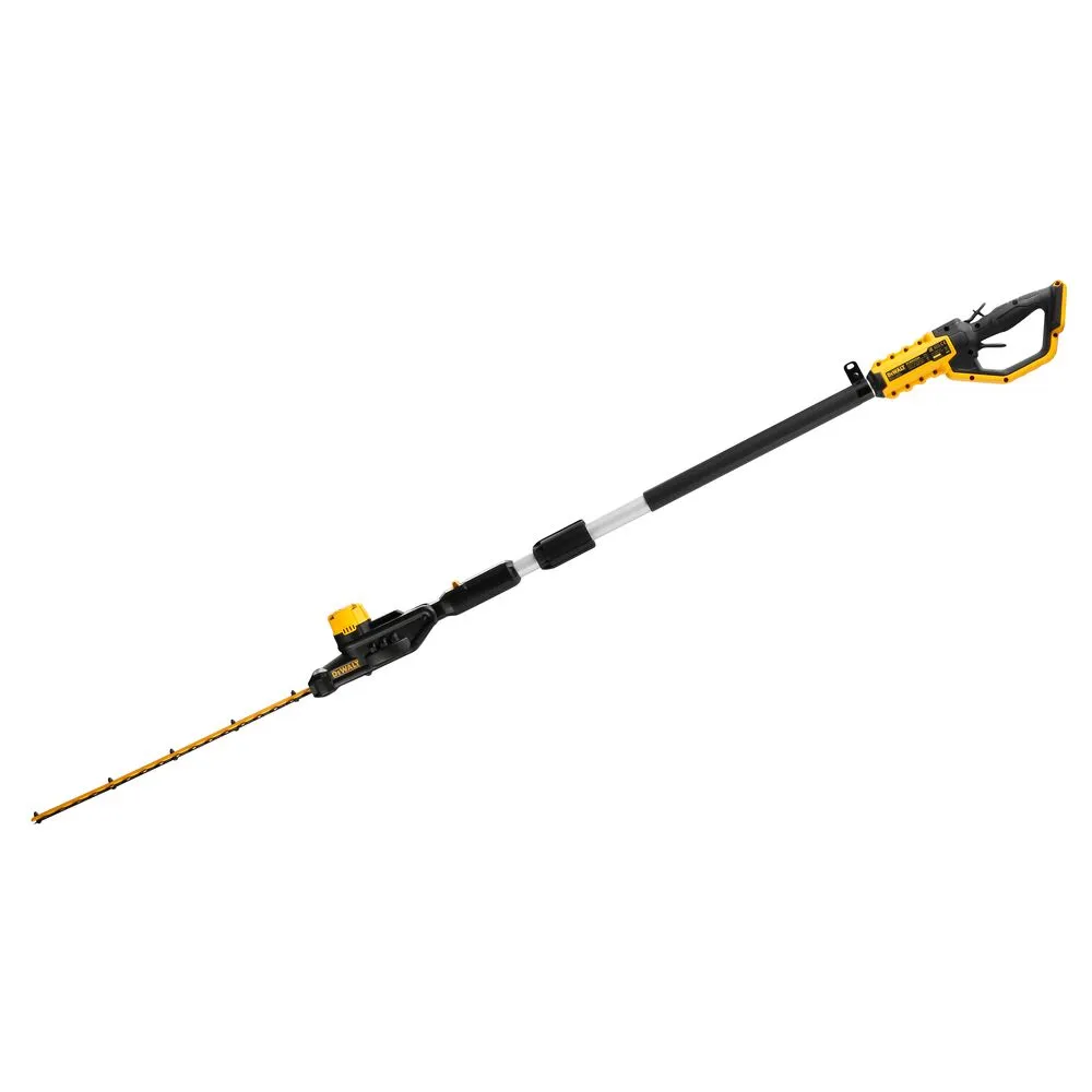 Pildil on DeWalt akuga kõrghekilõikur DCMPH566N, mis on valge tausta vastas.