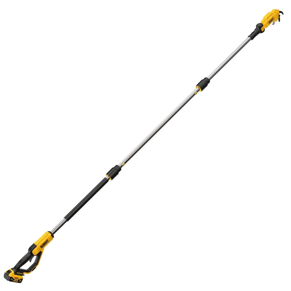 Pildil on näha DeWalt akuga teleskoop-oksalõikur DCMPP569P1.