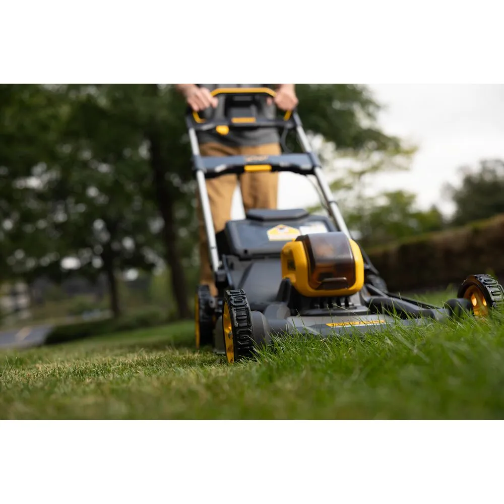 Аккумуляторная газонокосилка DeWalt DCMWP500N, без аккумулятора и зарядного устройства