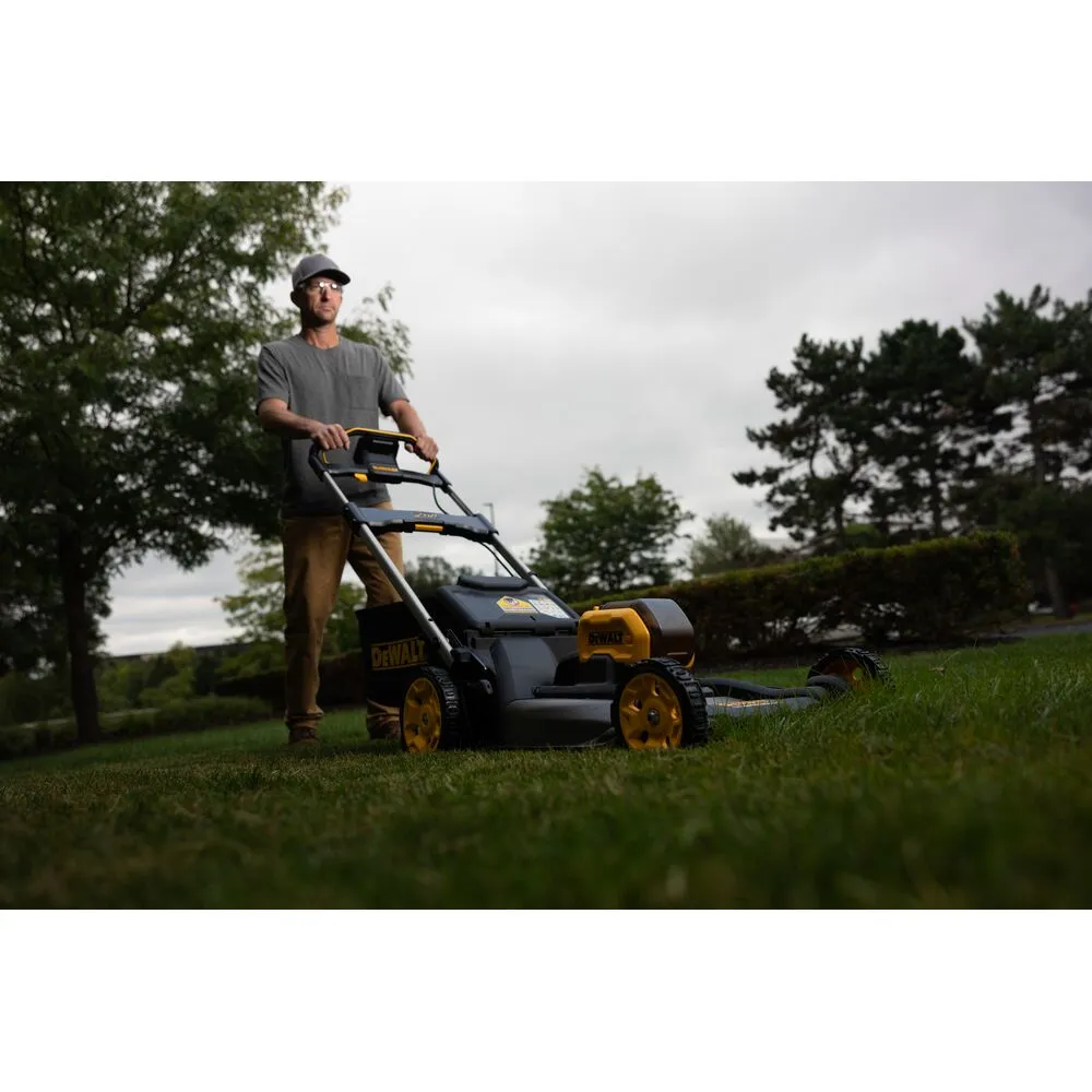 Аккумуляторная газонокосилка DeWalt DCMWP500N, без аккумулятора и зарядного устройства