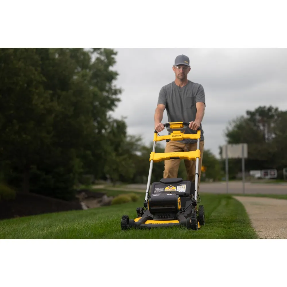Аккумуляторная газонокосилка DeWalt DCMWSP156W2