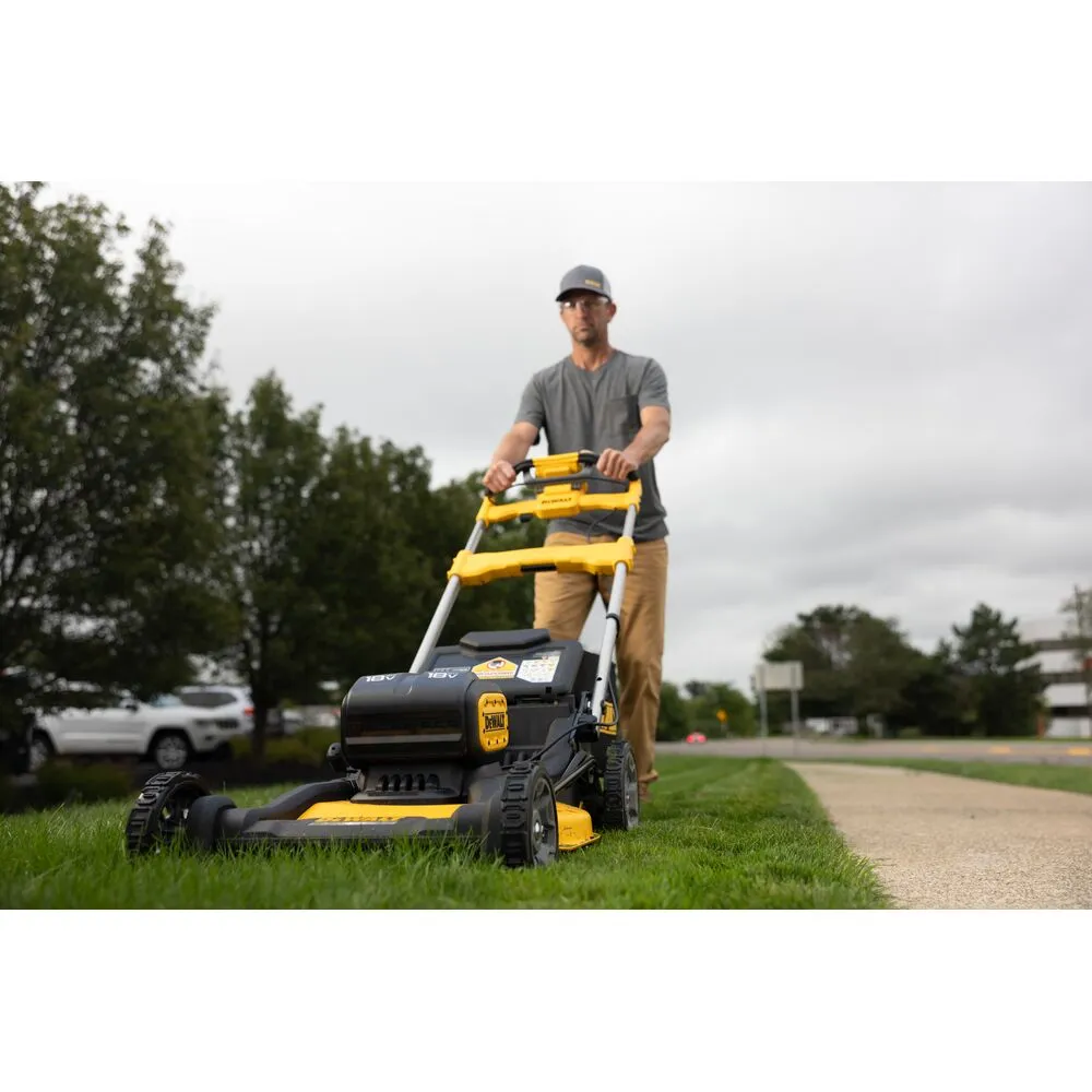 Аккумуляторная газонокосилка DeWalt DCMWSP156W2