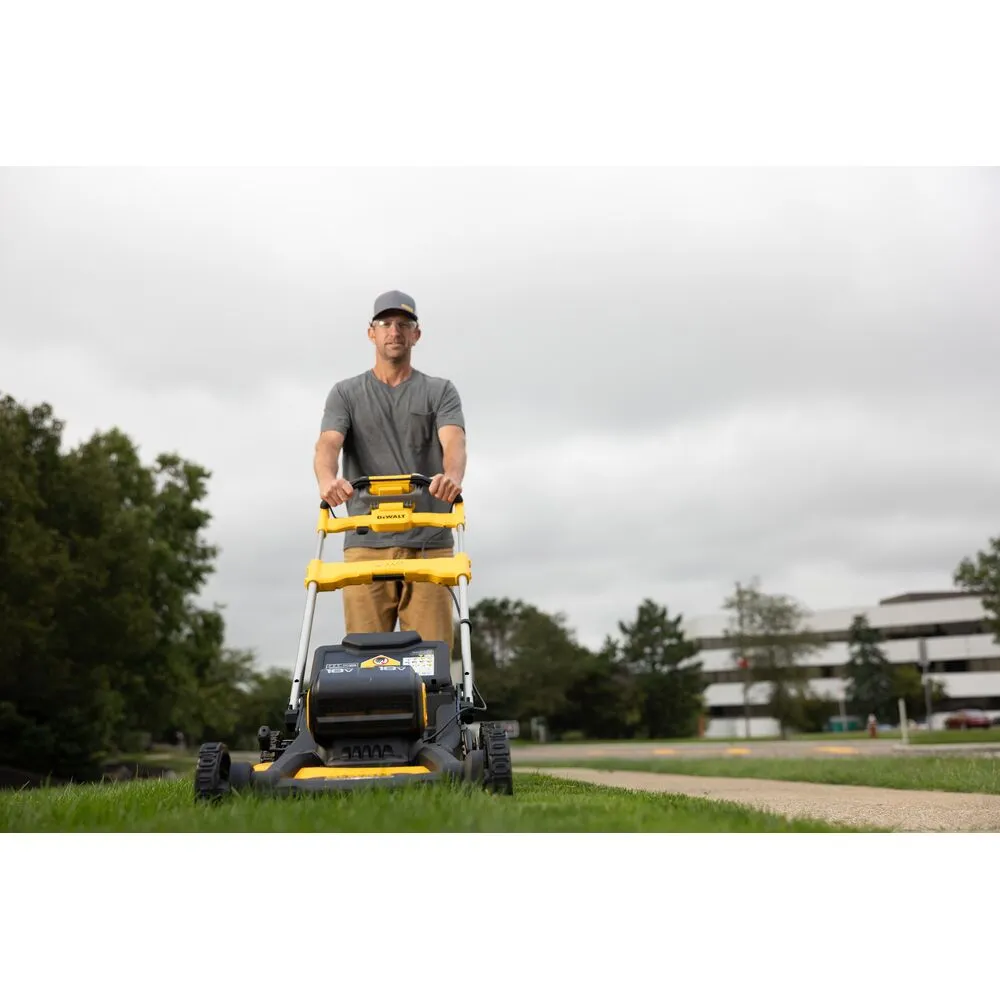 Аккумуляторная газонокосилка DeWalt DCMWSP156W2