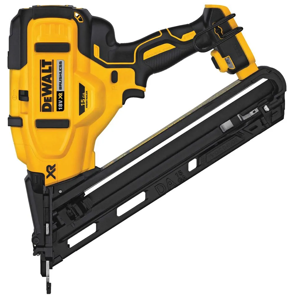 Pildil on kujutatud DeWalt akunaelapüstol DCN650N, millel on märge 18V XR ja Brushless.