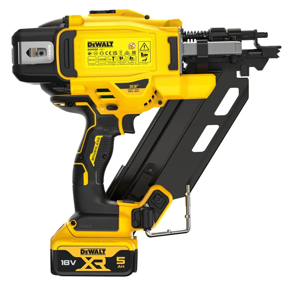 Аккумуляторный гвоздезабивной пистолет DeWalt DCN930P2