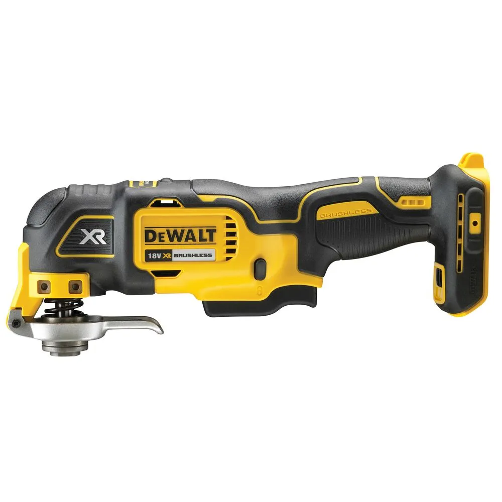 Pildil on kujutatud must-kollane DeWalt multitööriist DCS356NT, mida müüakse ilma aku ja laadijata.