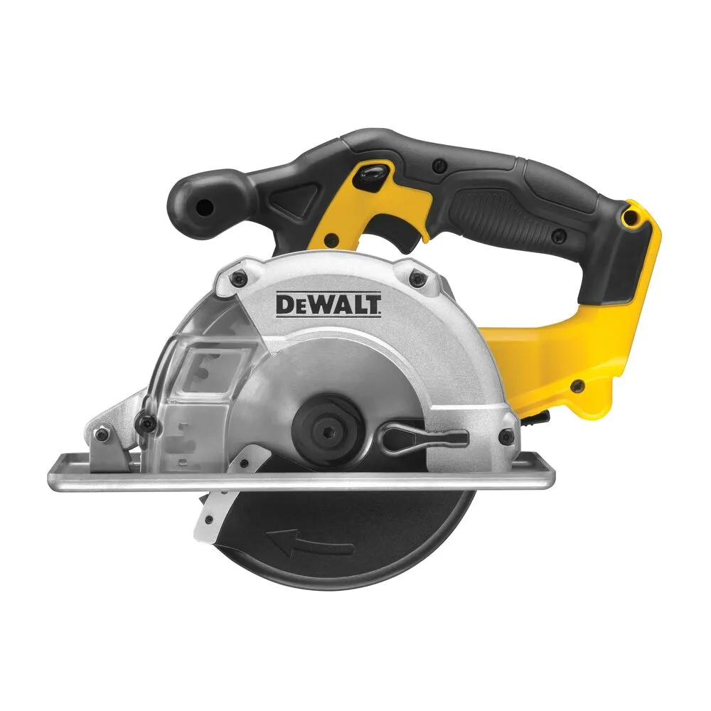 Pildil on näha DeWalt akuketassaag metallile DCS373NT-XJ koos kohvriga.