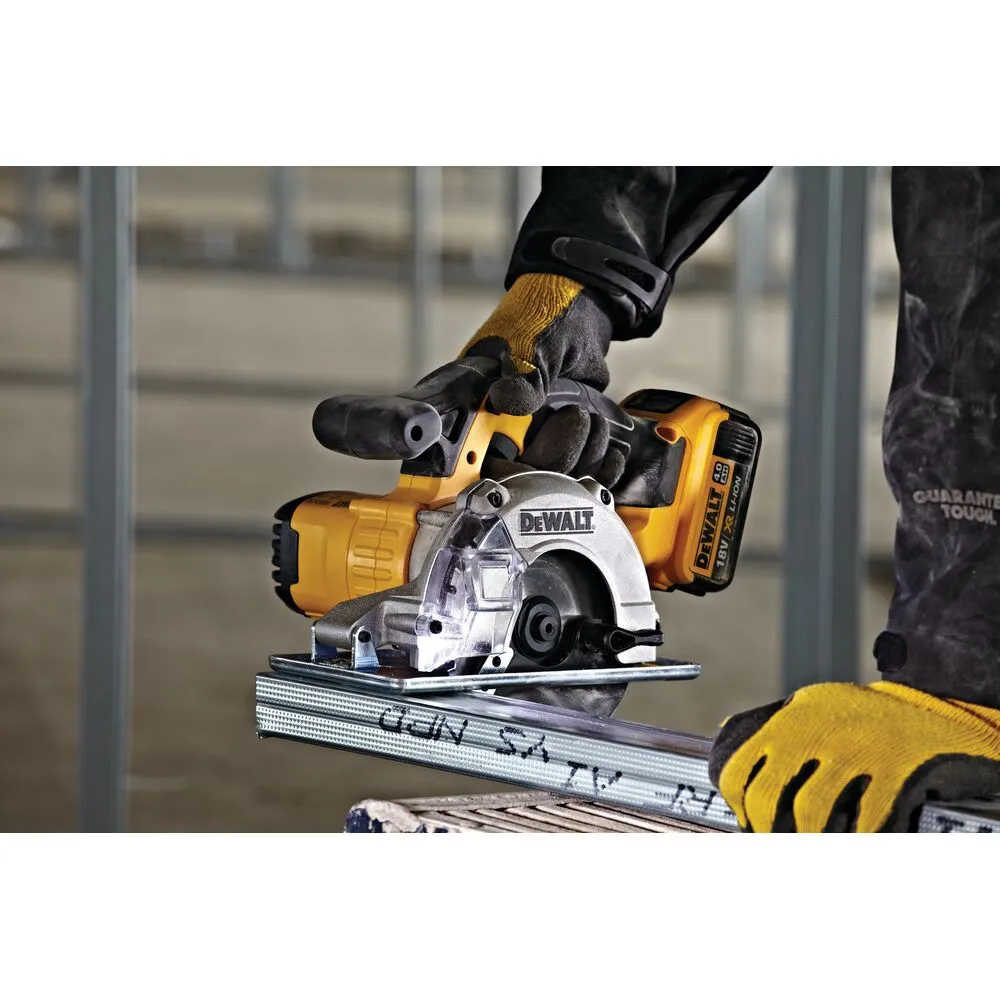 DeWalt akumuliatorinis diskinis pjūklas metalui DCS373N, be akumuliatoriaus ir įkroviklio