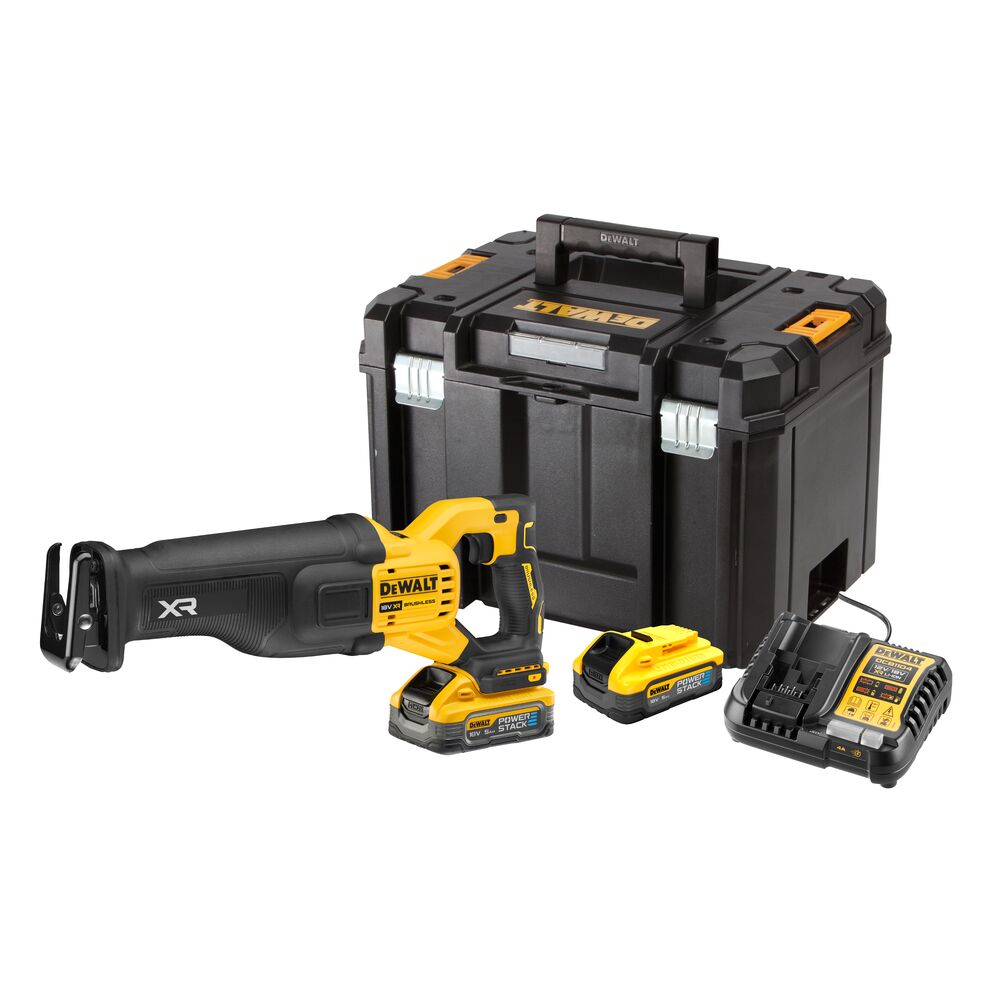 Аккумуляторная сабельная пила DeWalt DCS386H2T